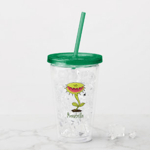 Vaso Acrílico Funny carnívoro Venus trampa de mosca personalizad