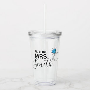 Vaso Acrílico Futuro personalizado