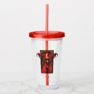 Vaso Acrílico GANDALF™ Vs Balrog "No Pasarás" Gráfico