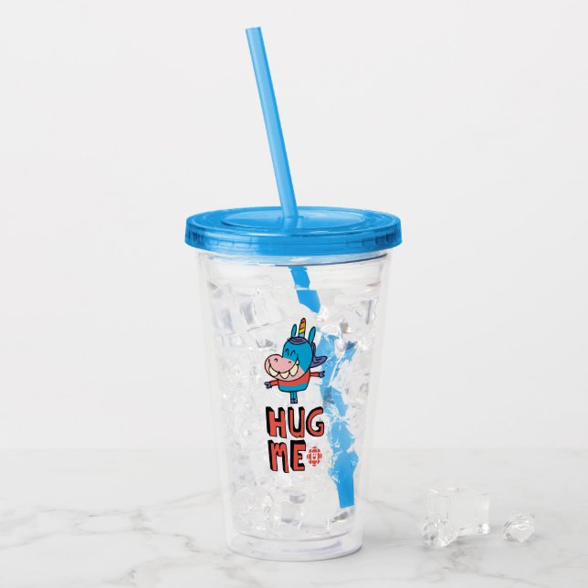 Vaso Acrílico Gary Hug Me (Anverso (hielo))