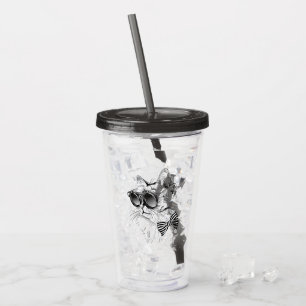 Vaso Acrílico Gato fresco