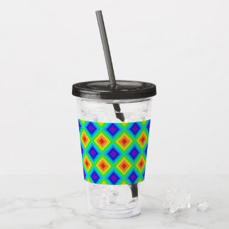Vaso Acrílico Geometric Topography - Acrylic Tumbler