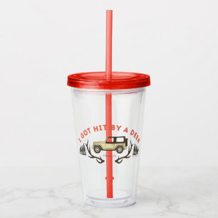 Vaso Acrílico Gilmore Girls Me Golpeó un Ciervo