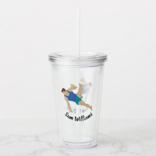 Vaso Acrílico Gimnasta masculino
