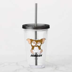 Vaso Acrílico Gizmo   Cómic Cute   Añadir su nombre