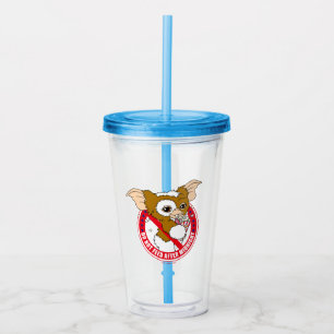 Vaso Acrílico Gizmo   No alimentar después de la medianoche