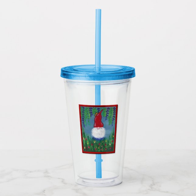 Vaso Acrílico Gnome Superlindo (Anverso)