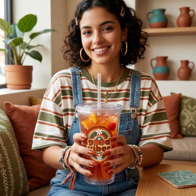 Vaso Acrílico Good Vibes (Subido por el creador)