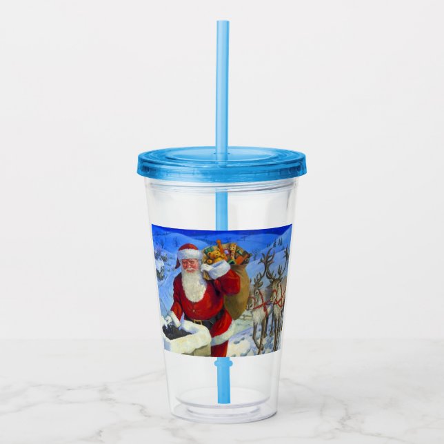 Vaso Acrílico Gourde de Noël (Anverso)