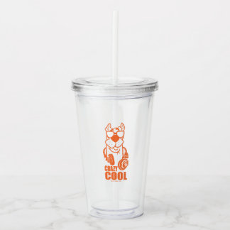 Vaso Acrílico Gráfico de audífono Scooby-Doo "Crazy Guay"