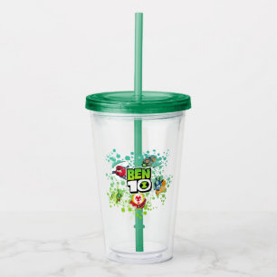 Vaso Acrílico Gráfico de burbujas de formularios extranjeros Ben