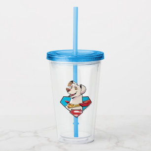 Vaso Acrílico Gráfico de Krypto S-Shield
