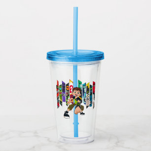 Vaso Acrílico Gráfico de la colección Ben 10 Alien