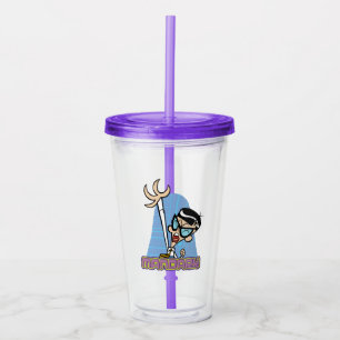 Vaso Acrílico Gráfico de nombre de carácter de Mandark