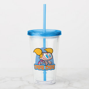 Vaso Acrílico Gráfico de nombre de carácter Dee Dee