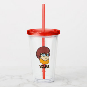 Vaso Acrílico Gráfico de nombre Velma