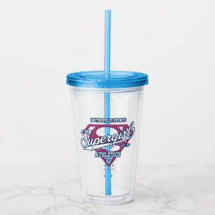 Vaso Acrílico Gráfico de superchica Metropolis Sports Athletics