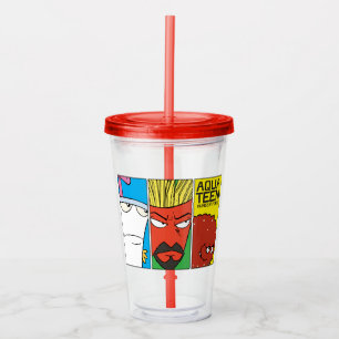 Vaso Acrílico Gráfico del panel de caracteres de la fuerza de ha