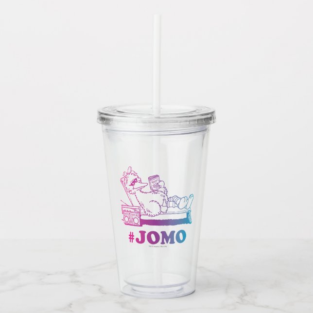Vaso Acrílico Gran Bird | #JOMO (Anverso)
