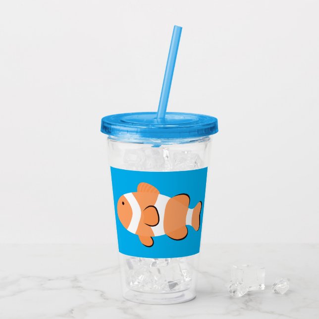 Vaso Acrílico ¡Gran pez Nemo! (Reverso (hielo))