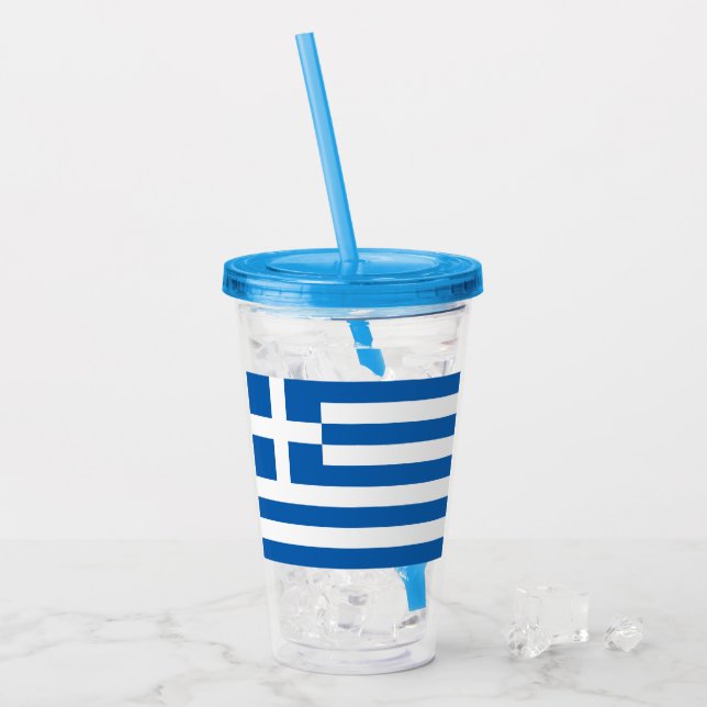 Vaso Acrílico Grecia (Anverso (hielo))