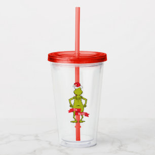 Vaso Acrílico Grinch   Estoy de vuelta