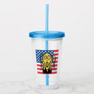 Vaso Acrílico Gritar americano