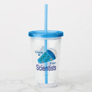 Vaso Acrílico Gritos a los científicos