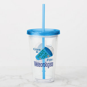 Vaso Acrílico Gritos a los meteorólogos