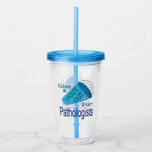 Vaso Acrílico Gritos a los patólogos