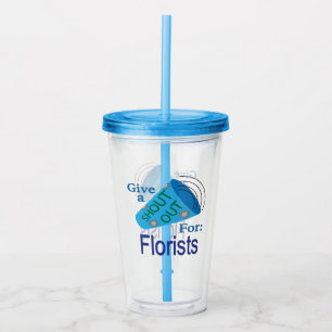 Vaso Acrílico Gritos para floristas
