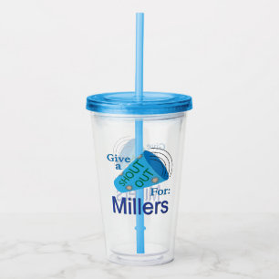 Vaso Acrílico Gritos para los Millers
