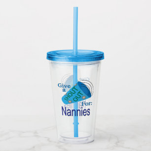 Vaso Acrílico Gritos por nannias