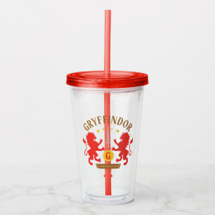 Vaso Acrílico GRYFFINDOR™ Gráfica de la Espada de Doble León