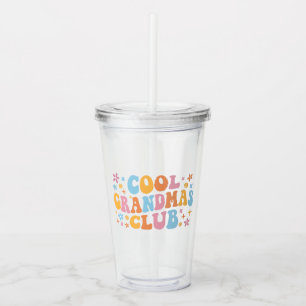 Vaso Acrílico Guay Grandmas Club III