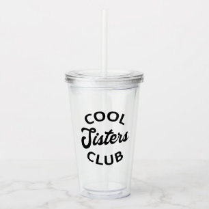 Vaso Acrílico Guay Sisters Club I