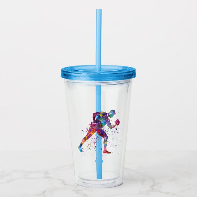 Vaso Acrílico gymnastics exercise (Anverso)