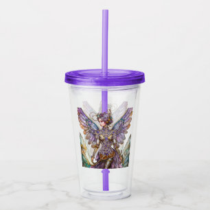 Vaso Acrílico Hada de ciruelas azucareras con gota