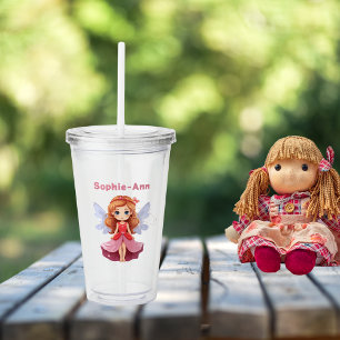 Vaso Acrílico Hada encantadora
