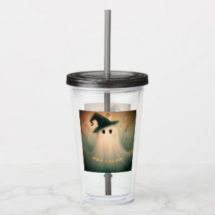 Vaso Acrílico Halloween/Fantasma/Caída/Ornamento caprichoso