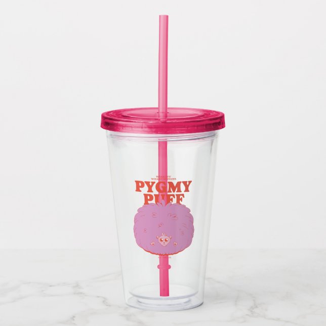 Vaso Acrílico HARRY POTTER™ | Asistente de Weasley Pygmy Puff (Anverso)