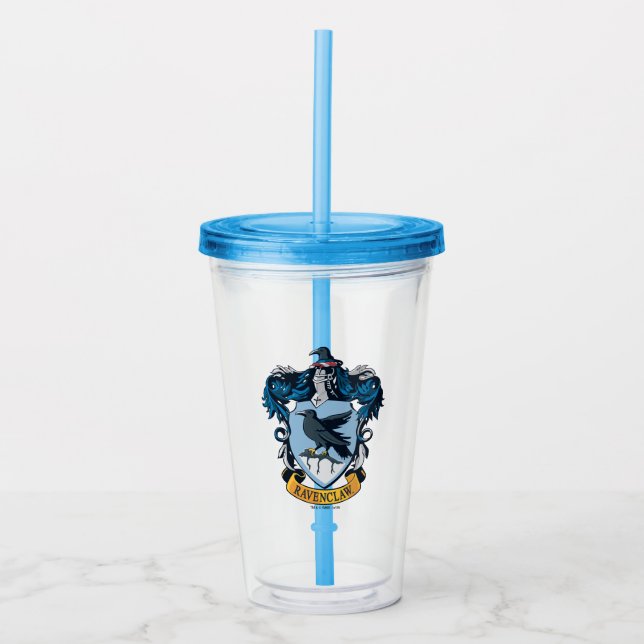 Vaso Acrílico Harry Potter| Escudo gótico Ravenclaw (Anverso)