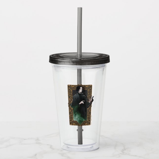 Vaso Acrílico HARRY POTTER™ | Gráfica de cuadro de enrejado anim (Anverso)