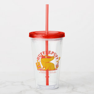 Vaso Acrílico HARRY POTTER™ Lindo HUFFLEPUFF™
