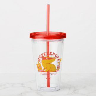 Vaso Acrílico HARRY POTTER™ | Lindo HUFFLEPUFF™