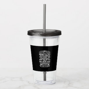 Vaso Acrílico Hijo Suertudo Criado Por Un Impresionante Regalo D