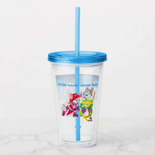 Vaso Acrílico hockey