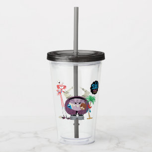 Vaso Acrílico Hogar Foster para amigos imaginarios   Abrazo grup