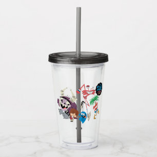 Vaso Acrílico Hogar Foster para amigos imaginarios   Baile
