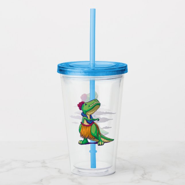 Vaso Acrílico Hula Rex (Anverso)